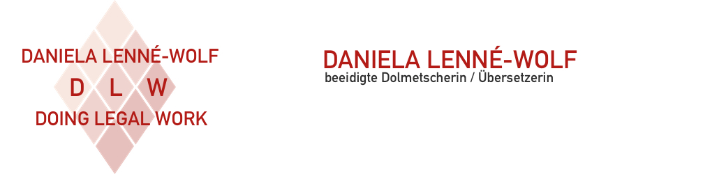 DLW Translation – Daniela Lenné Wolf